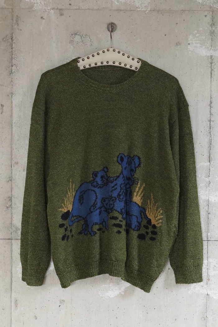 Animal JQD knit sweater / Khaki