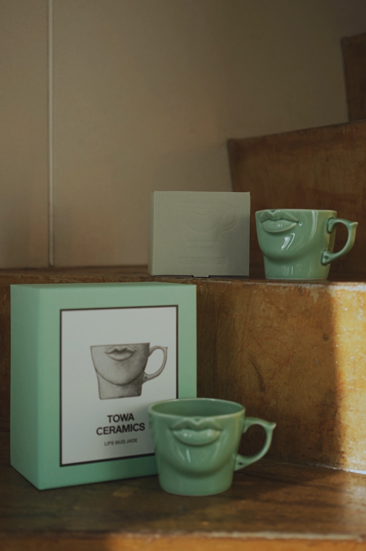 RESTOCK】LIPS MUG JADE Minimal Box / DEPT Online Store