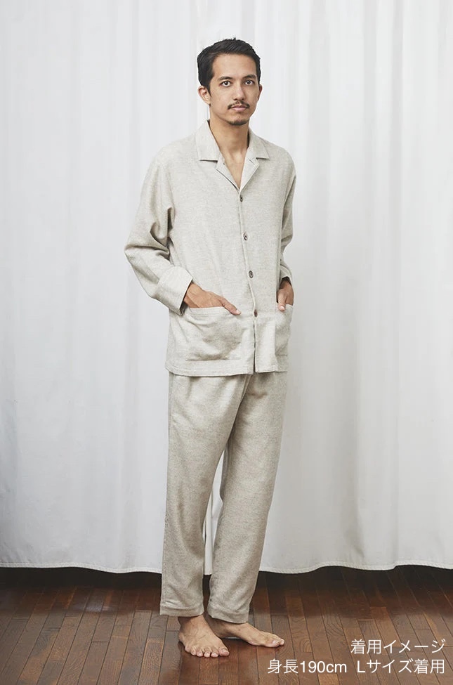 NEW】“THE WARMEST”YAK ORGANIC COTTON PAJAMAS BY GOOD NIGHT SUIT