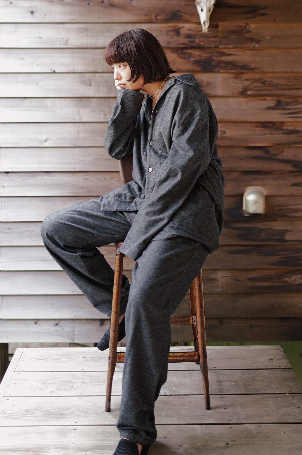 NEW】“THE WARMEST”YAK ORGANIC COTTON PAJAMAS BY GOOD NIGHT SUIT
