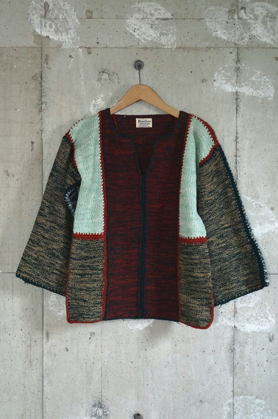 Color-Block Knit Pullover